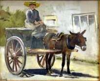 Irish Donkey Cart, Donegal