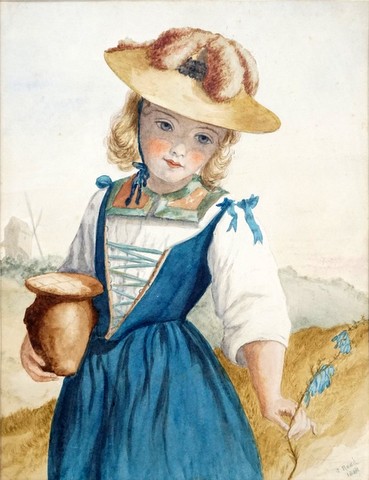 Portrait of a young Girl