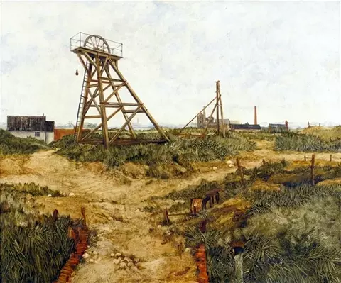 A Partially Dismantled Colliery