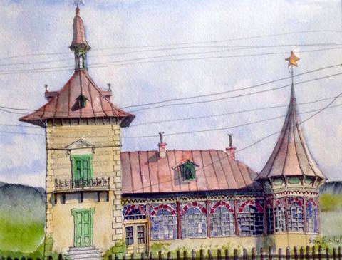 Romania - Bran Town Hall