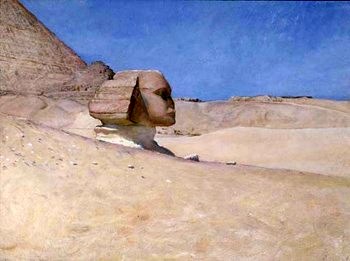 The Sphinx at Midday in Summer