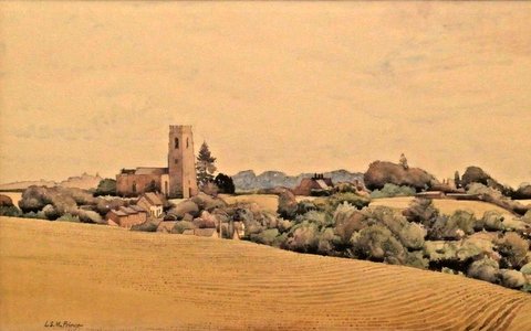 Kersey Church View