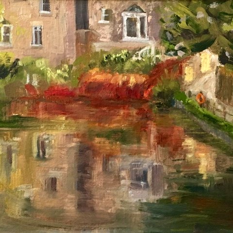 Virginia Creeper, Hampstead Pond