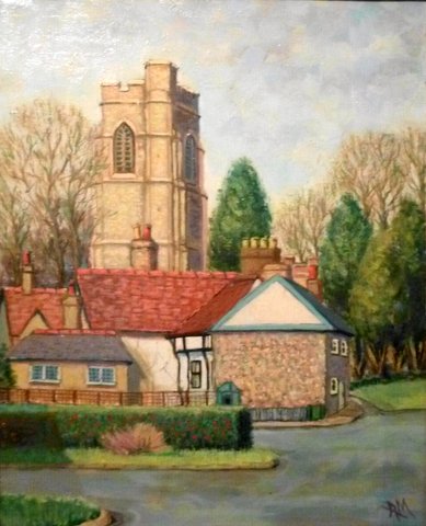 St Gregory's Church/Walnut Tree Lane, Sudbury, Suffolk