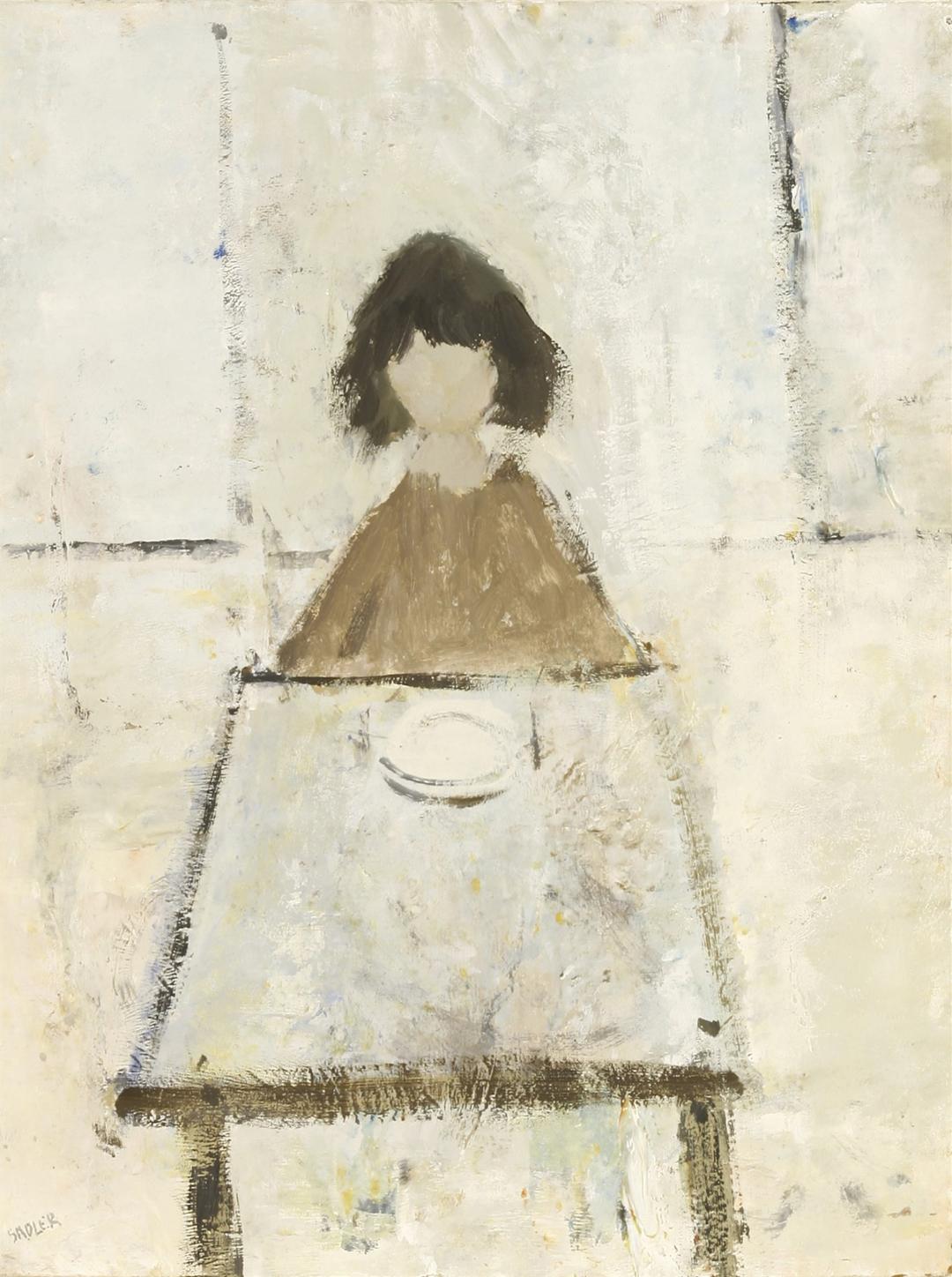 Girl at Table