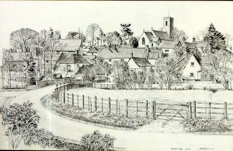 Tuddenham [St Martin] Village, Suffolk