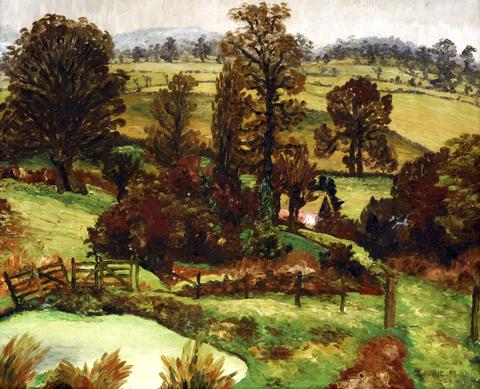 A Suffolk Landscape-Autumn