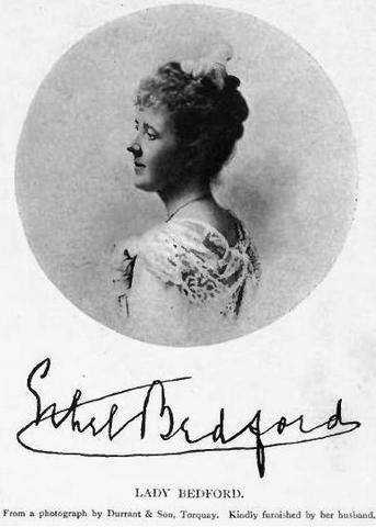 Ethel Turner, later Lady Ethel Bedford