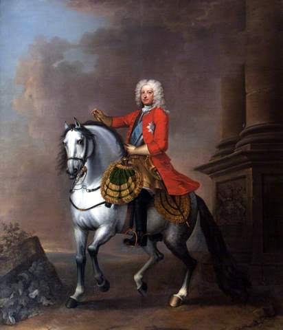 George II (1683–1760) on Horseback