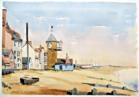 Aldeburgh Beach with Watchtower