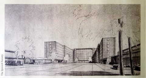 Original Design for Civic College Ipswich