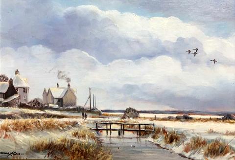 Winter at Cley Marshes
