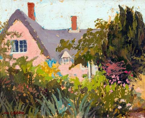Cottage Garden, (The Artist's Cottage, Suffolk)
