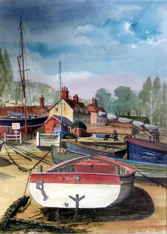 Boats at Pin Mill