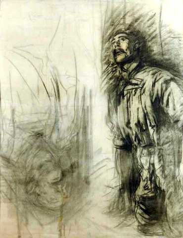 Study of a Farm Labourer, Samson