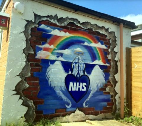 N. H. S. Mural