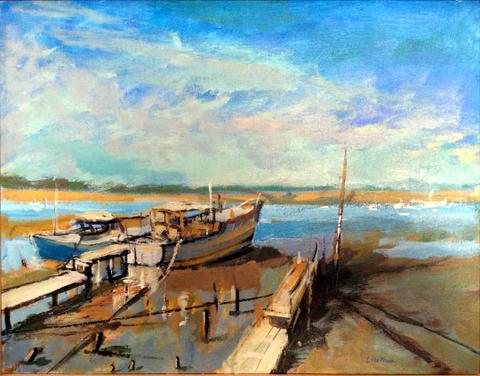 Moorings at Felixstowe Ferry