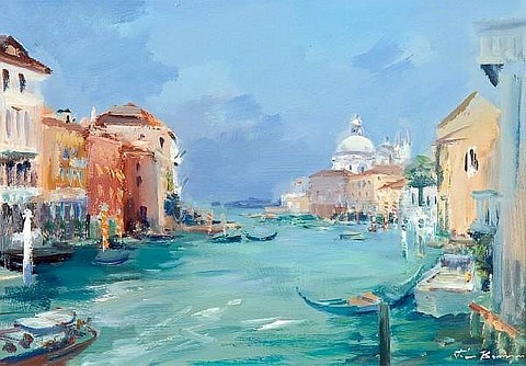 The Grand Canal Venice