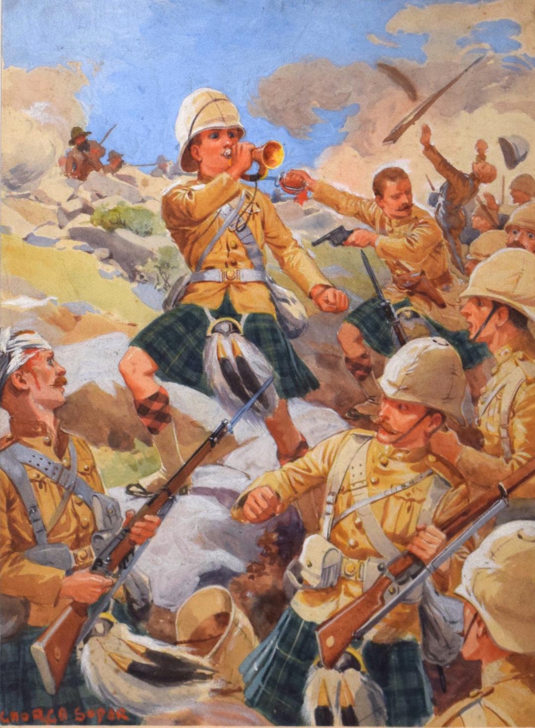 Boer War Scene