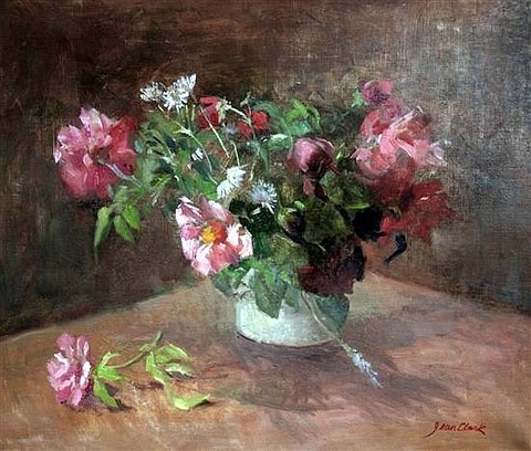 Still Life of Flowers in a Vase