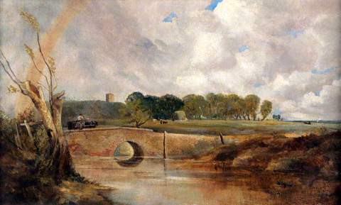 A Rainbow  View of the Stour