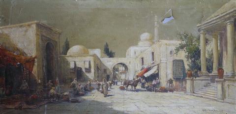 Orientalist Market Scene