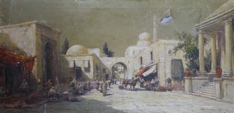 Orientalist Market Scene
