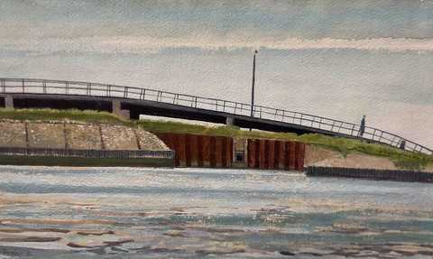 Sluice Bridge, Orford Ness