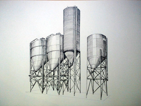 Blythburgh Feed Silos