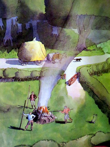 Illustration from The Sleeping Beauty