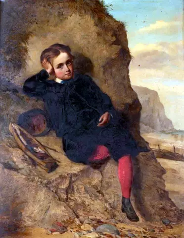 Portrait of Digby John George Delamotte, as a boy