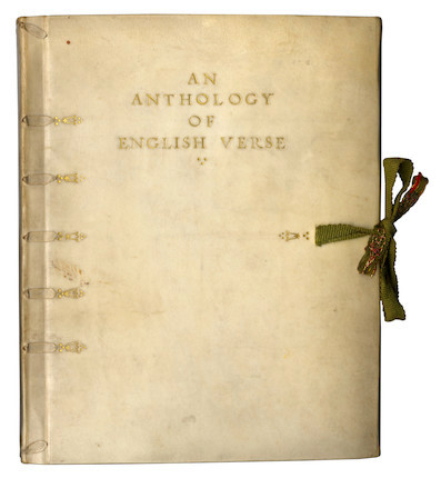 An Anthology of English Verse, Ruhleben, 1918