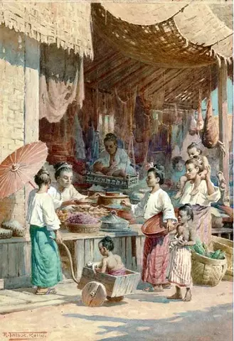 A Burmese Bazaar