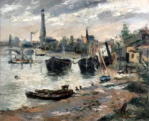 The Thames at Strand-on-the-Green, Chiswick