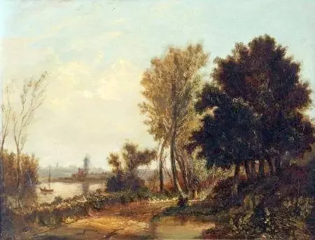 East Anglian River Landscape