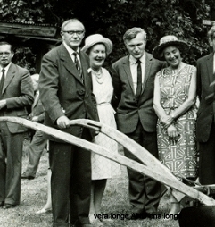 Vera and Ena Longe at the opening of the Museum of East Anglia Li