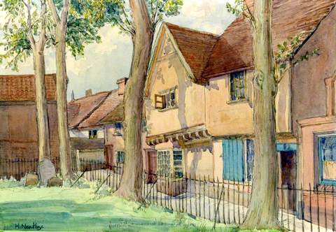 Old Houses, St Mary Elms. Ipswich