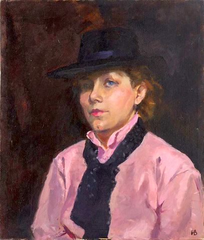 Girl in the Pink Blouse