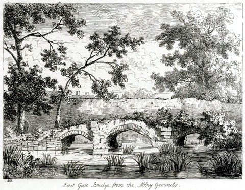 East Gate Bridge from the Abbey Grounds [Bury St Edmund's]