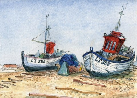 Fishing Boats: Aldeburgh