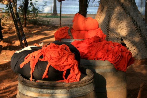 Orange Cloth