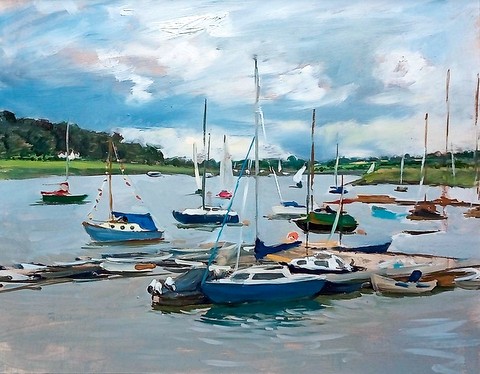 Moored Boats