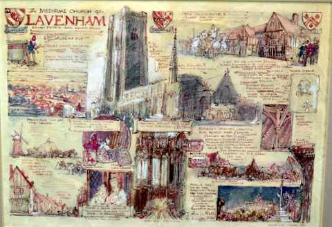 Sketch for The History of Lavenham