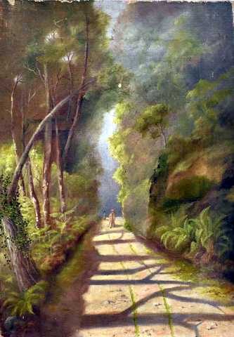 View of a Green Lane, Polstead