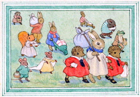 Little Grey Rabbit's Washing-day