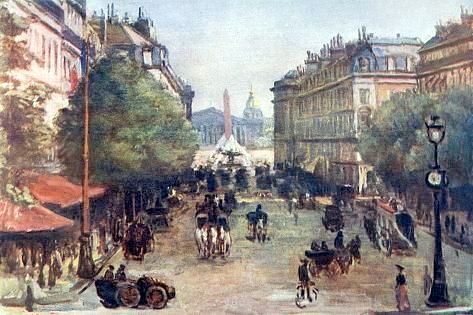 Paris, Rue Royale 1904