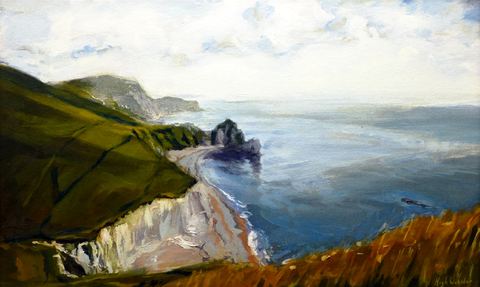 Durdle Door from Swyre Head, West Lulworth