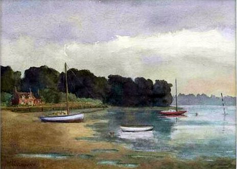 River Orwell At Pin Mill