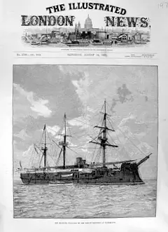 The Marengo, Flag-Ship of the French Squadron at Portsmouth