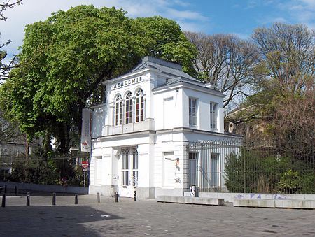 Entrance gate designed by Pierre Bourla